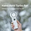 Outros aparelhos Vissko Manual portátil Fan 100 Velocidade do vento Mini faca livre ventilador de mão USB Charging Fan Electric Cylelash Fan J240423