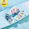 BOBDOG House Girl's Close Toe Breathable Sandals, Comfy Non Slip Durable Beach Water Shoes for Kid's Outdoor Activities BJ22654