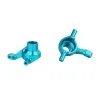 Cars 2Pcs Aluminum Front Upright Knuckle Arms Steering Knuckle Cup for Tamiya TT02 TT02 1/10 RC Toys Car Upgrade Parts Accessories