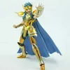 Action Toy Figures In Stock KUN MC Aquarius Camus Gold Saint Seiya Saint Cloth Myth EX Movable Doll Anime Model Reprint Toy Collection Gift T240422