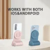 スティックフェイチャオ携帯電話BluetoothCompatible Selfie Booster Hand Grip Wireless Shutter Magnetic Phone Stand for iOsandroid