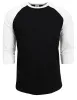 T-shirts B4235 Nytt mode 2023 Hot Sale Summer Autumn Men Oneck 100% Cotton Tshirt Men's Casual 3/4 Sleeve Tshirt Raglan Jersey Shirt
