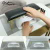 装備Angnya Hand Pillow Set Pu Leather Nail Rest for NailsネイルアートマニキュアテーブルスタンドホルダーアームレストPVCクッションパッドマット