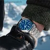 女性男性オリジナルのチューデリーデザイナーウォッチスイス皇帝41mmブルーブラックプレート自動機械ファッションメンズウォッチ腕時計ブランドロゴとボックス