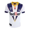 Jersey 22-23 Melbourne Storm NRL Edition Home/Rugby de manga curta fora para homens