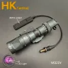 조명 전술 무기 조명 M600 M622V M323V Ir Llluminator 및 Quick Release Base Fit 20mm Rail을 갖춘 LED 백색광 손전등