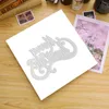 Storage Bottles 2 Pcs Christmas Merry Letter Cutting Die Cards Making Tools Embossing Dies Scrapbook Cuts Metal