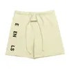 Designer Shorts Heren Monogram Monogram Sports Men's Casual Sports Losse oversized stijl Drawtring Knie shorts