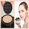 Cremas Venzen BB Air Cushion CC Cream Foundation Corrector Cabeza de champiñones blanqueador de la cara impermeable tono base de la cara maquillaje coreano