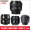 Filters yongnuo yn50mm yn85mm f1.8 yn35mm f2 yn100mm f2 Auto focuslens wideangle grote diafragma vaste aflens voor Nikon DSLR -camera's