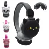 Écouteurs CHEAL CAT WIRESS CHETHPHONES BLUETOOTH JEUNES PERSONNES ENFANTS CASSE STÉRÉO PRIGNE 3,5 mm avec Mic FM Radio