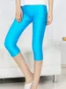 Leggings de mujeres Sexy Women Jeggings Fitness Pantalones cortos delgados