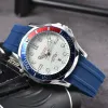 Omeg Wrist Watches For Men New Mens Watches All Dial Work Quartz Watch de alta calidad diseñador de alta calidad cronógrafo de la marca de lujo Roma Band Mods Fashion Omegas