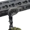 Accessori tattici mlok ms2 ms3 imbrattatura adattatore di keymod imbracature per sistema mod e mlok caccia accessori pistola ar15 m4 ak