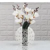 Vasos European Hollow Ceramic Vase Decoração de Decoração Artificial Flores Artificiais Arranjo Flor Diamante Incluste Floral