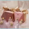 Creative Gift X Wrap 50 Pink Diamond Style Wedding Favors Candy Boxes Bomboniera Sachet Sugar Chocolate Box Party Supplies Thanks Gi Dhoty