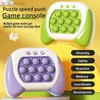 Décompression jeu de puzzle de jouet Bubble Bubble Bubble fidget Toys Sensory Froth une taupe rapide Bubble Press avec de la musique clignotant Stress Relief Toy Kid Gift D240424