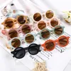 Óculos de sol Óculos de sol fofos coreanos para crianças meninas meninos infantil casses de sol UV400 Protection de sol gafas 240423