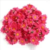 Fleurs décoratives 100pcs / lot Artificiel Flower Wedding Decoration Decoration Simulation Small Duy Pographie outil