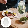 Bouteilles de rangement en verre Jar Container Home Scellé avec un restaurant de cuisine étanche à l'air