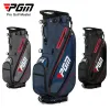 Bags PGM Men's Golf Standard Bag Ultralight PVC Wearsistant Saco à prova d'água Acessórios de treinamento de grande capacidade Hold 14pcs Clubes