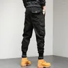 Men's Pants 2024 Men Jogger Sweatpants Casual Pure Cotton Cargo Streetwear Loose Outdoor Male Fashion Trousers T87