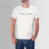 190G26 herrbutik kammad bomulls kortärmad t-shirt med 8 färgalternativ, koreanska trendiga och bekväma mångsidiga topp