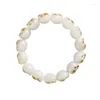 Strand Animal Natural Bodhi Belle griffe de griffe bracelets Femme Fille fille blanche Root Root Chine Berons en bois Brangle