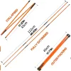 Aids 2Pcs/Pack Golf Alignment Stick Putting Training Aid To Improve Golf Skills Ball Position Scores Swing Plane Orange Fiberglass