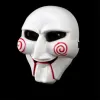 Party Masks Halloween Party Cosplay Saw Puppet Mask Masquerade Costume Billy Jigsaw Props Masks Festive Atmosphere Supplies 23024424