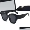 Solglasögon Kvinnor Designer Luxury Sun Glasses Fashion Travel For Men Women With Original Case Box Drop Delivery Accessories Dh6ag