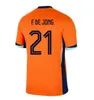 Netherlandeas Memphis Holland Soccer Jersey 2024 Euro Dutch National Team Football Shirt 24/25 Men Kids Kit Full Set Home Away Xavi Gakpo