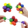 Decompression Toy Adults Anti-stress Squeeze Toy Atomic Fidget Ball Children Sensory Stress Relief Toys Hand Exercises Massage Balls Autism Gifts d240424