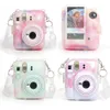 Acessórios para bolsas de câmera para fujifilm Instax mini 12 câmera PC PC Crystal Transparent Protective Shell Storma