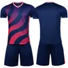 Os fãs tocam Tees 2021Adult Crianças Jerseys de futebol em branco Men Masculino Roupas de futebol meninos Conjuntos de manga curta