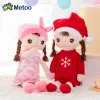 Bebekler Metoo Bebek Peluş Oyuncaklar Kızlar İçin Bebek Kawaii Noel Geyik Bebek Yumuşak Dolgalı Hayvanlar Çocuklar İçin Doğum Günü Hediyesi