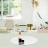 Candle Holders Wedding Decor Round Mirror Wall Stickers Serving Tray Trays For Centerpieces Decorative Makeup Organizer Vanity Jewelry