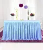 2018 Nouveau tulle tutu tutu jupe table de table pour le banquet de mariage de la fête pour la maison décoration plinthe de table de mariage 3 couleurs7620664