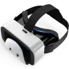 Hörlurar VR Headset Professional 360 Panoramic View Mp3/AVI/WMA -format Lindrat ögon trötthet 3D VR -glasögon för headset Videoförsörjning