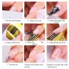 Gel MSHARE Nude Glitter Gel Nail Extension Self Leveling Builder Hard Thick Sparkling Autumn Colors Manicure Nail Art Gel 142g