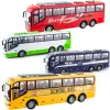 Auto's RC Bus 1:30 Elektrische afstandsbedieningsauto met lichte tourbus School Auto Radiocontrole Machine Toys For Boys Kids Gift