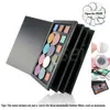 O livro Coosei moldou novos grandes sombras de sombras magnéticas 3/4 camadas vazias Big Makeup Palette Storage Box 60pcs 36mm sombras