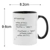 Koffieprogramma voor programmeurs mug ceramic cup kleurgreep kleur kerstjaar cadeau 240418