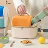 Bolsas de lancheira de bolsa térmica para trabalho de piquenique para piqueniques Bolsa refrigerador portátil Backer Backpack de comida