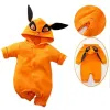 Hemden Kind Strampler Baby Jungen Mädchen Anime Kleidung Dämon Halloween Slayer Halloween Cosplay Kostüm Kinder Baumwoll Jumpsuit Toddle Overalls