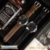 Luxury Watch Panera Sapphire Glass 47 mm 16 mm Première couche STRAP COWDE AVEC BOUCLE DE PIN D'ORIGINATION ENTIÈRE Automatique mécanique A Watch F F2SA