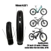 Parts Bicycle Fender Set 20x4.0" Wide Front Rear Mudguards MTB Offroad Fat Tire Bikes Wings Full Coverage Fat Bike Fender Plastic