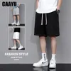 Caayu Couleur solide Shorts respirants hommes Summer Casual Y2k Ligne droite Sweet Sweet Male Track Black Mens Shorts surdimensionnés 240409