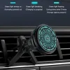 Stands Magnetic Car Phone Holder+QC3.0 Wireless Charger+Cooler Air Outlet Vent Clip Rotatable Stand For iPhone Huawei Xiaomi Samsung