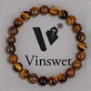 Strand 8mm Chakra Stone Agates Pärlor armband för kvinnor naturliga labradorite Ametsts Yoga pärlstav män läker smycken gåva